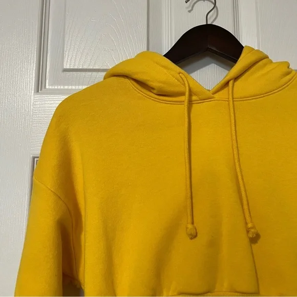 Aritzia TNA Cropped Pullover Hoodie - Sz XXS - Picture 4 of 12